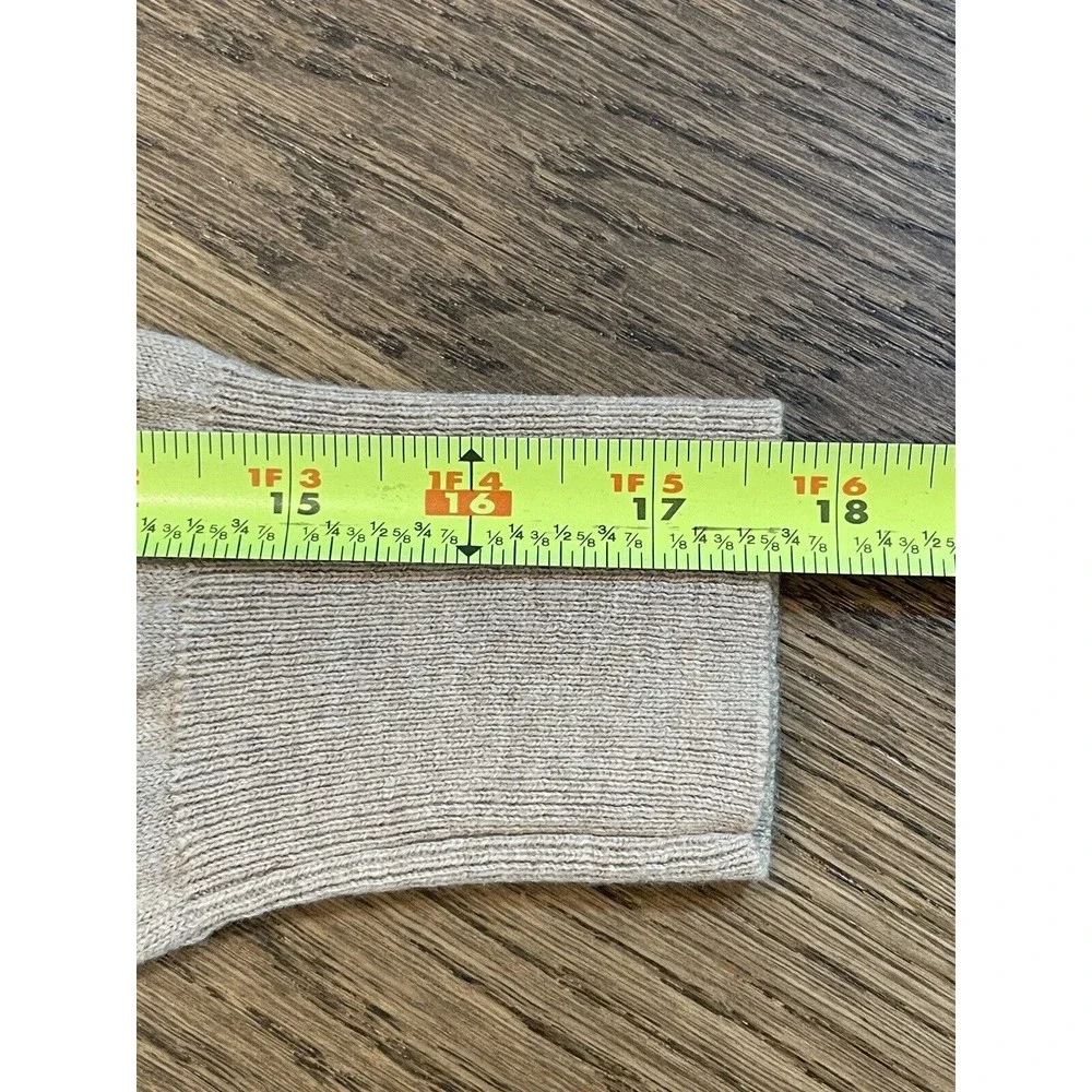 Madewell Brookhaven Wool Blend Turtleneck Sweater Women’s S Beige Dolman Sleeve - Picture 11 of 13